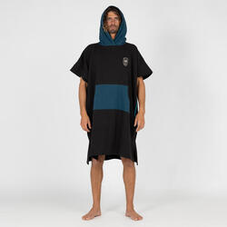 Poncho surf Adulte - 500 noir