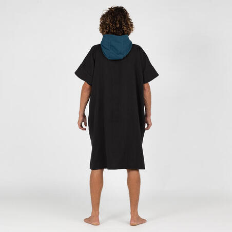 Poncho surf Adulte - 500 noir