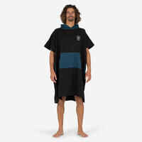 Adult Surf Poncho - 500 black
