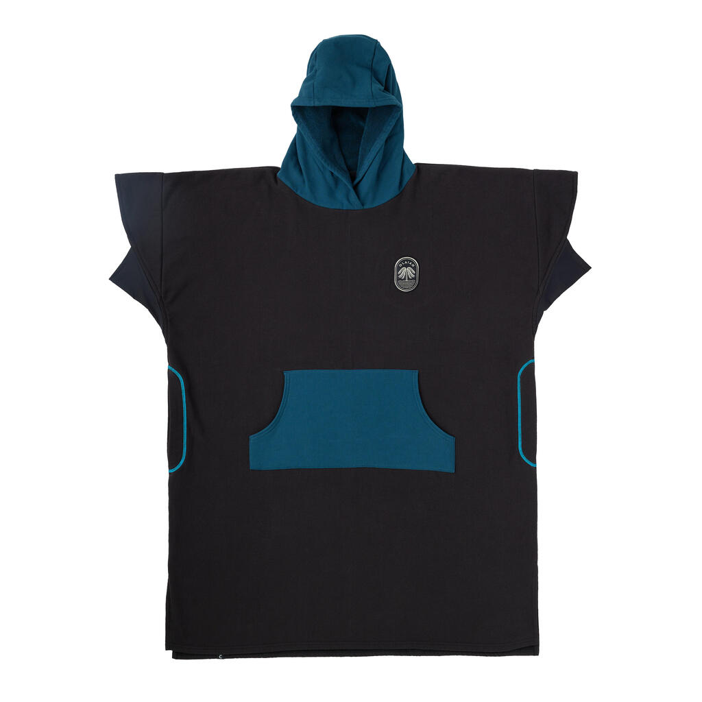 Poncho surf Adulte - 500 noir