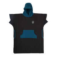 Adult Surf Poncho 500 - Black