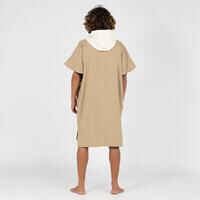 ADULT SURF PONCHO 500 Sand