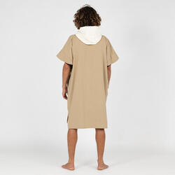 Poncho surf Adulte - 500 sable