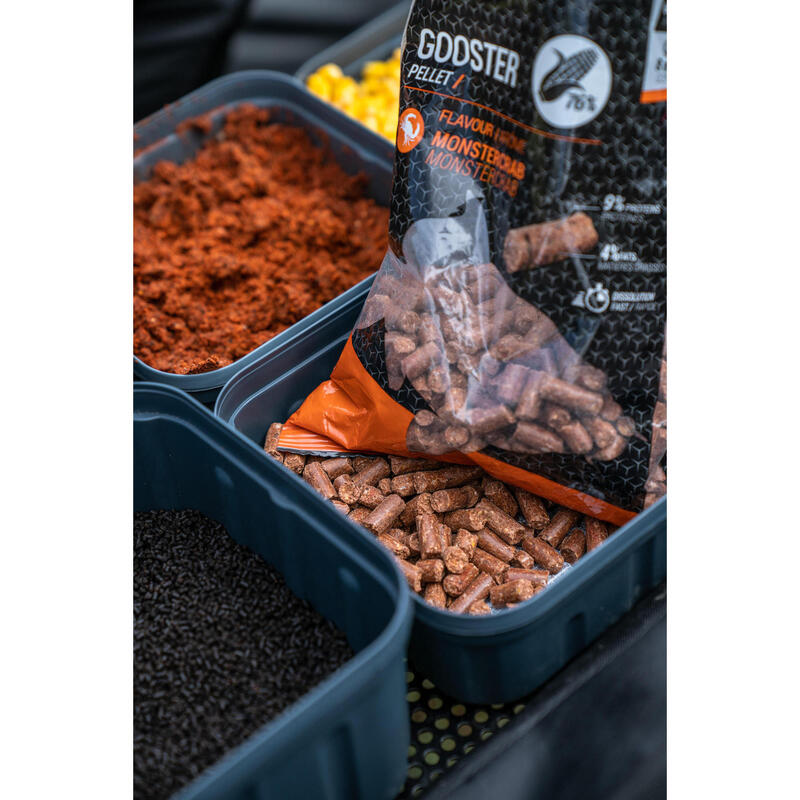 Pelete Gooster porumb cânepă picant 8 mm 0,7 kg Pescuit staționar la crap 