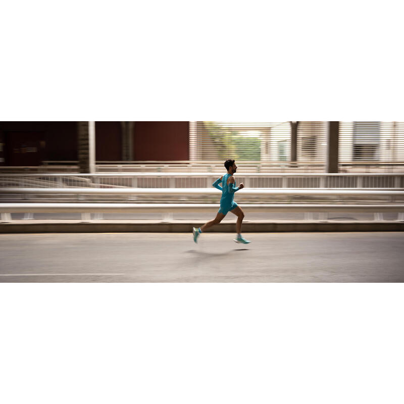 Manguitos running Hombre Mujer - KIPRUN azul 