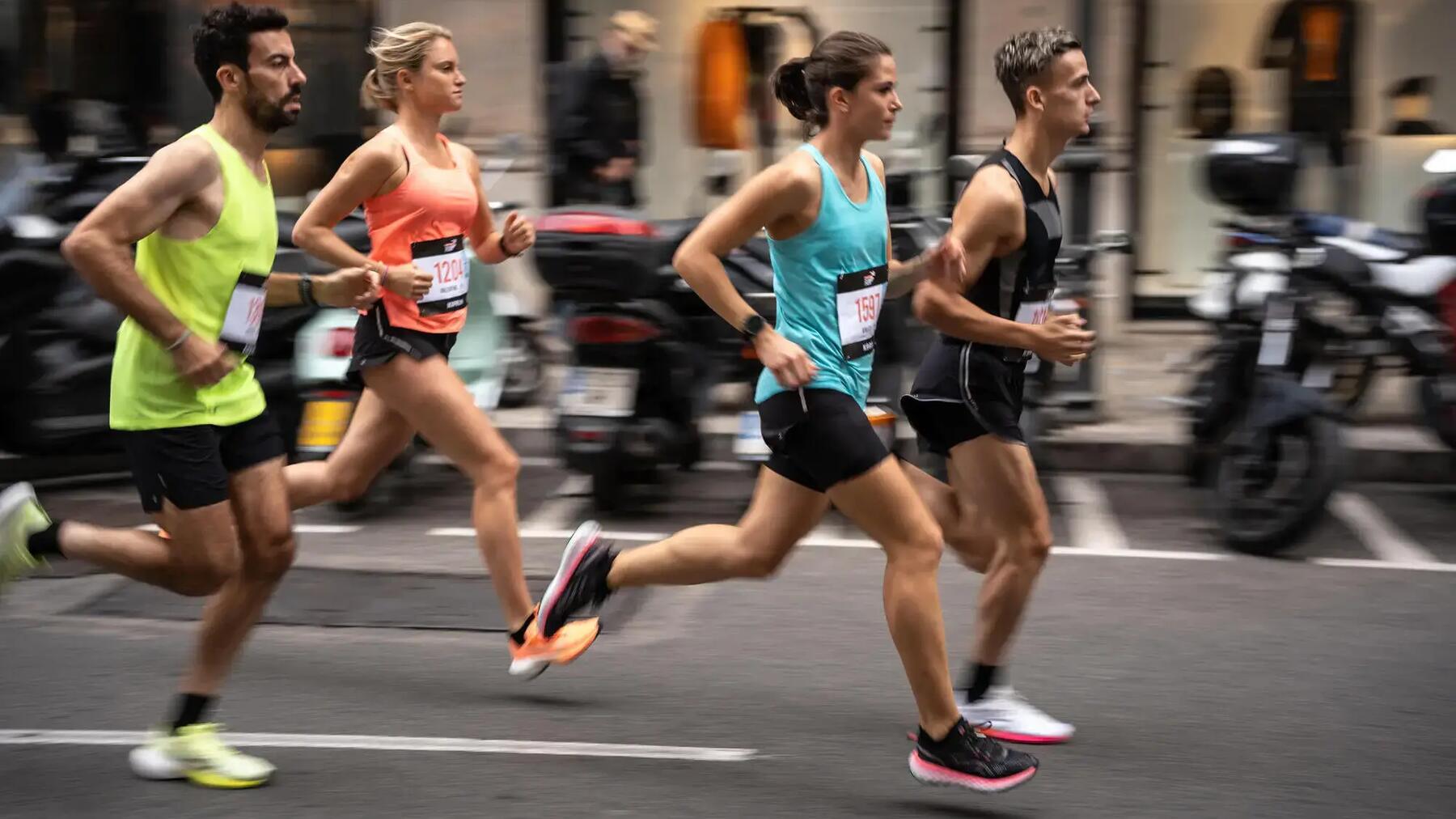 Marathon wedstrijd
