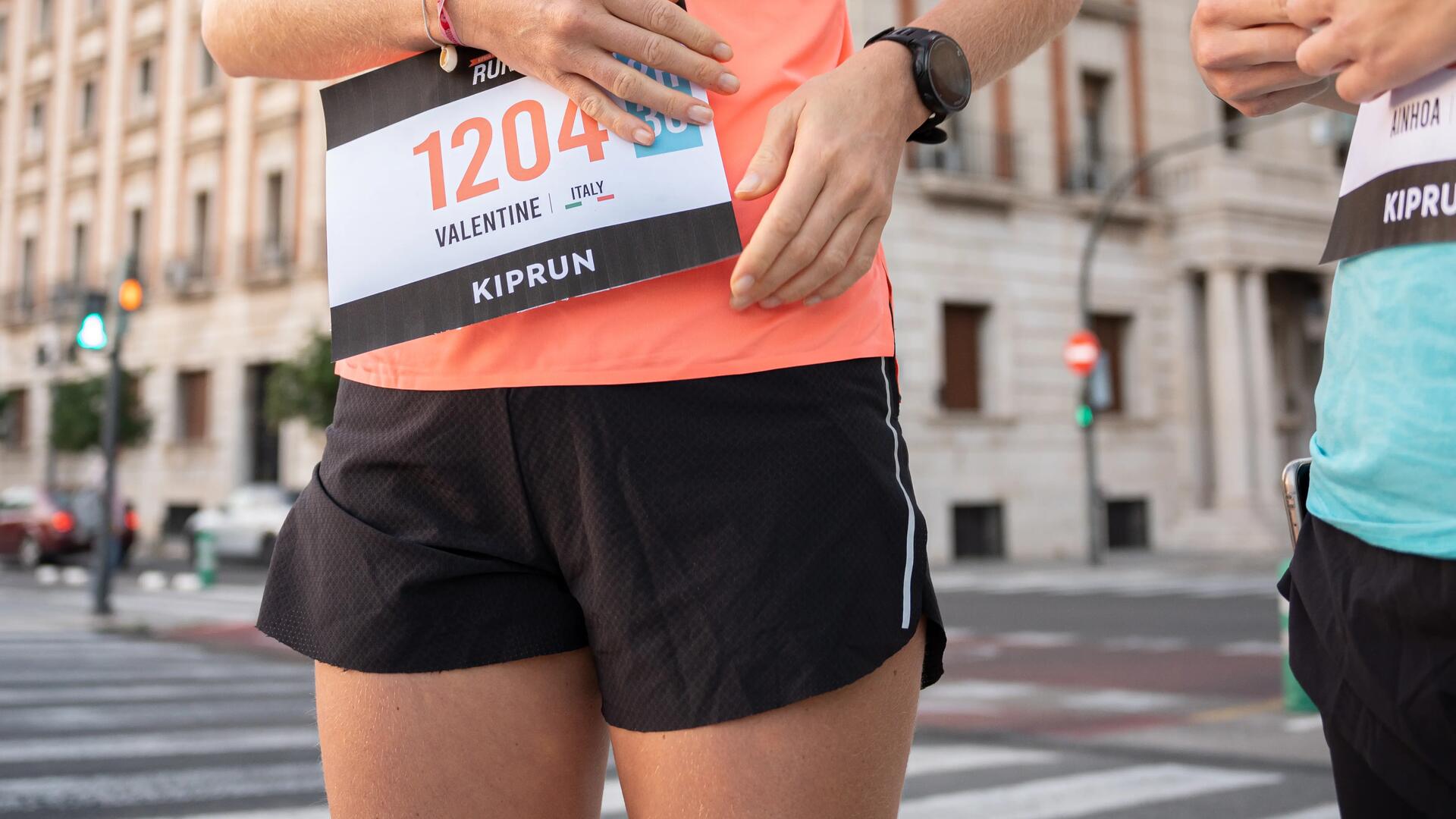 Preparar dorsal para maratón