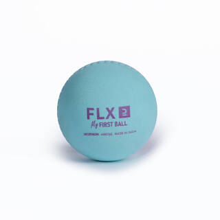Kids Foam Cricket Ball - Aqua Blue