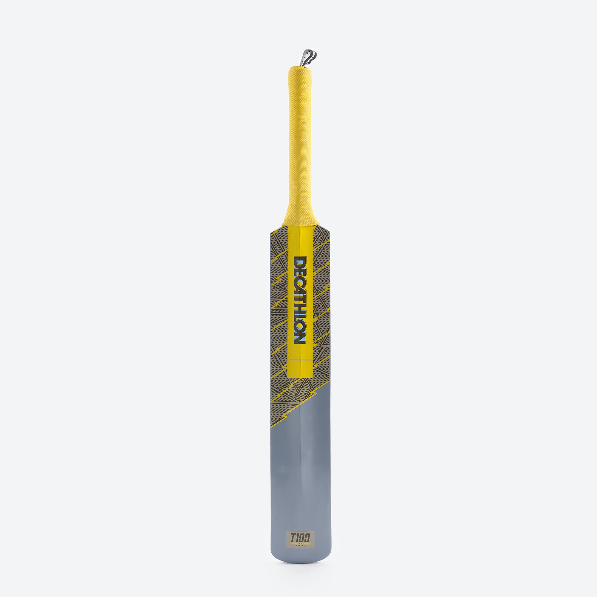 Kids' Tennis Ball Cricket Bat T100 Easy Play Grey-image-16