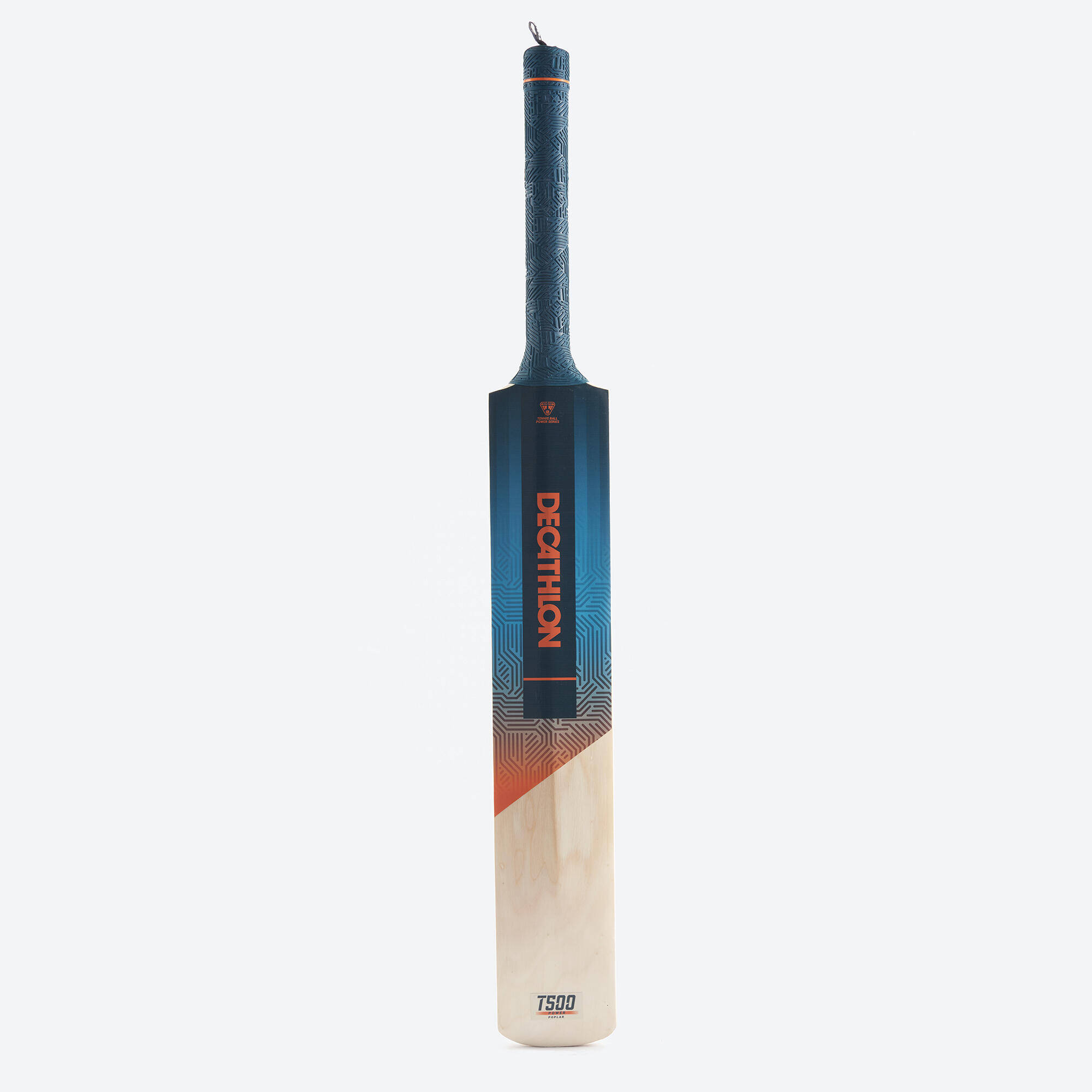 Cricket Bat for Soft & Medium Tennis Ball T500 Power - Blue