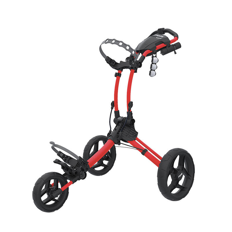 CHARIOT GOLF 3 ROUES - ROVIC ROUGE