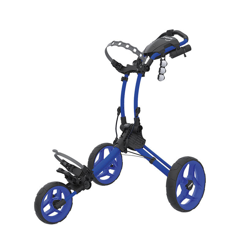 Carrello golf 3 ruote ROVIC azzurro