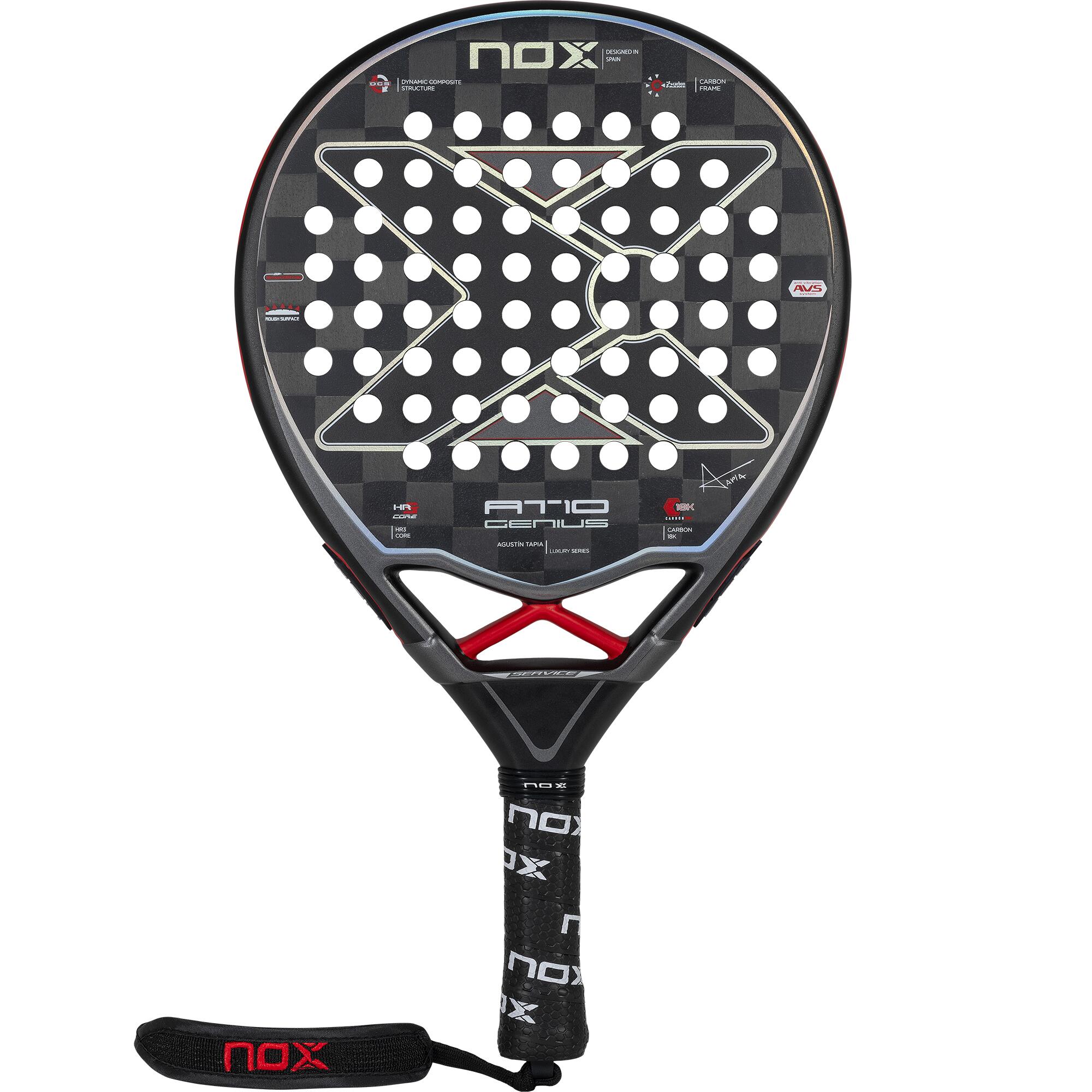 NOX Adult Padel Racket Nox AT10 Genius 18K by Agustín Tapia 2023