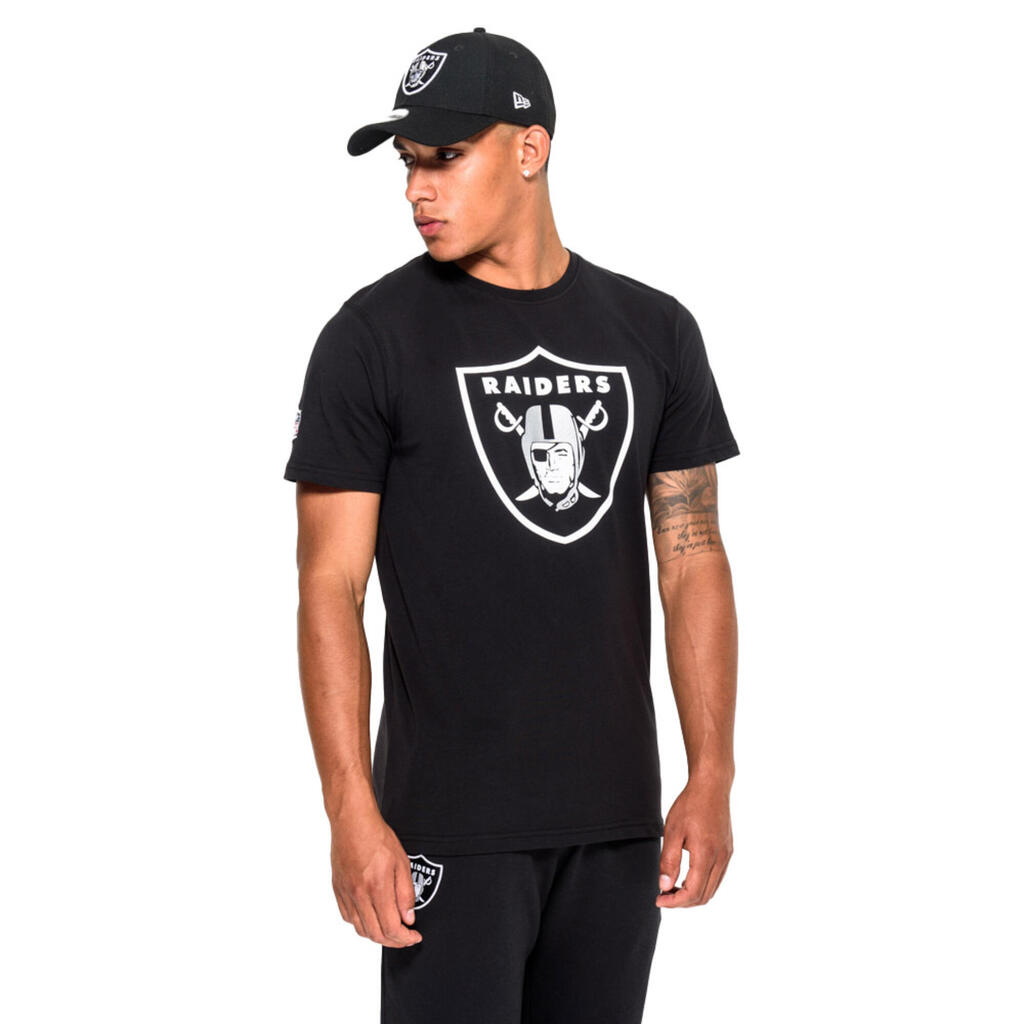 Dres na americký futbal pre dospelých NFL TEE Las Vegas Raiders čierny