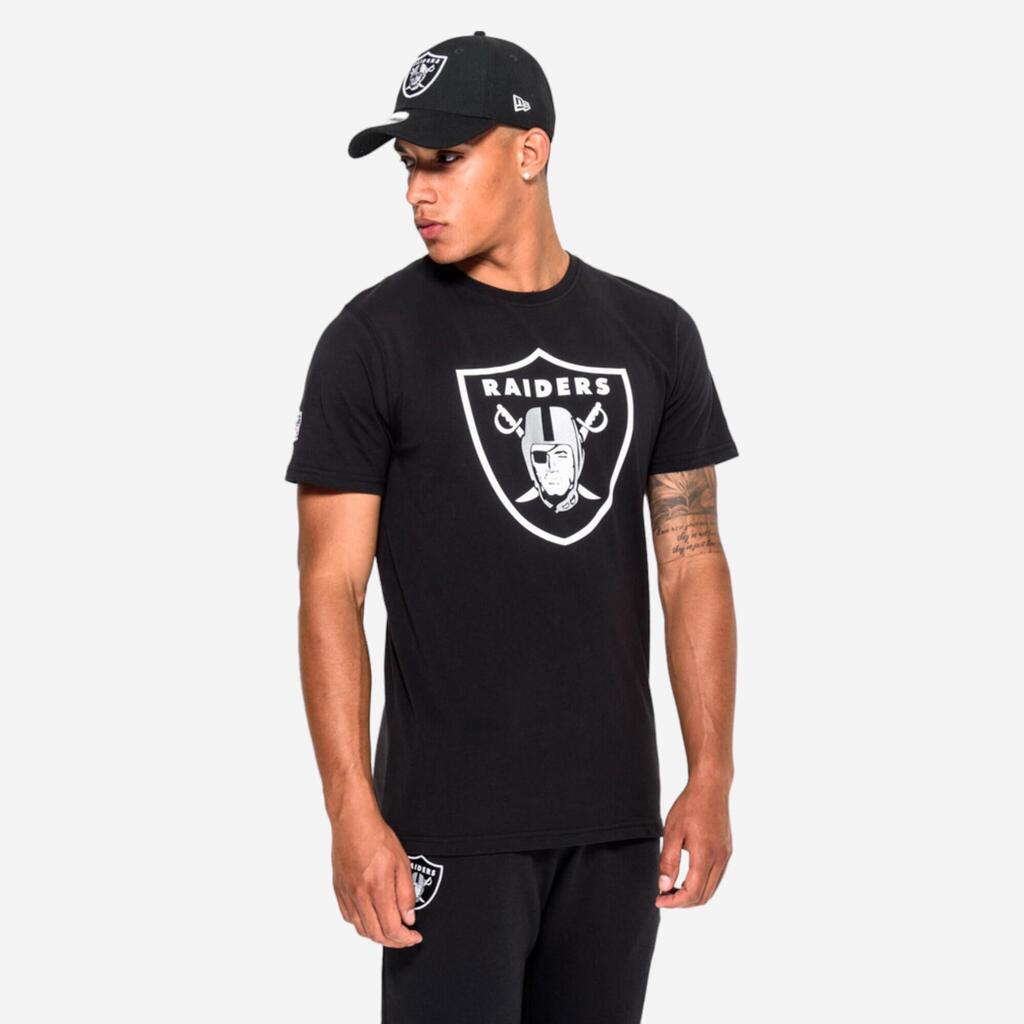 Suaugusiųjų amerikietiškojo futbolo marškinėliai „NFL Las Vegas Raiders“, juodi