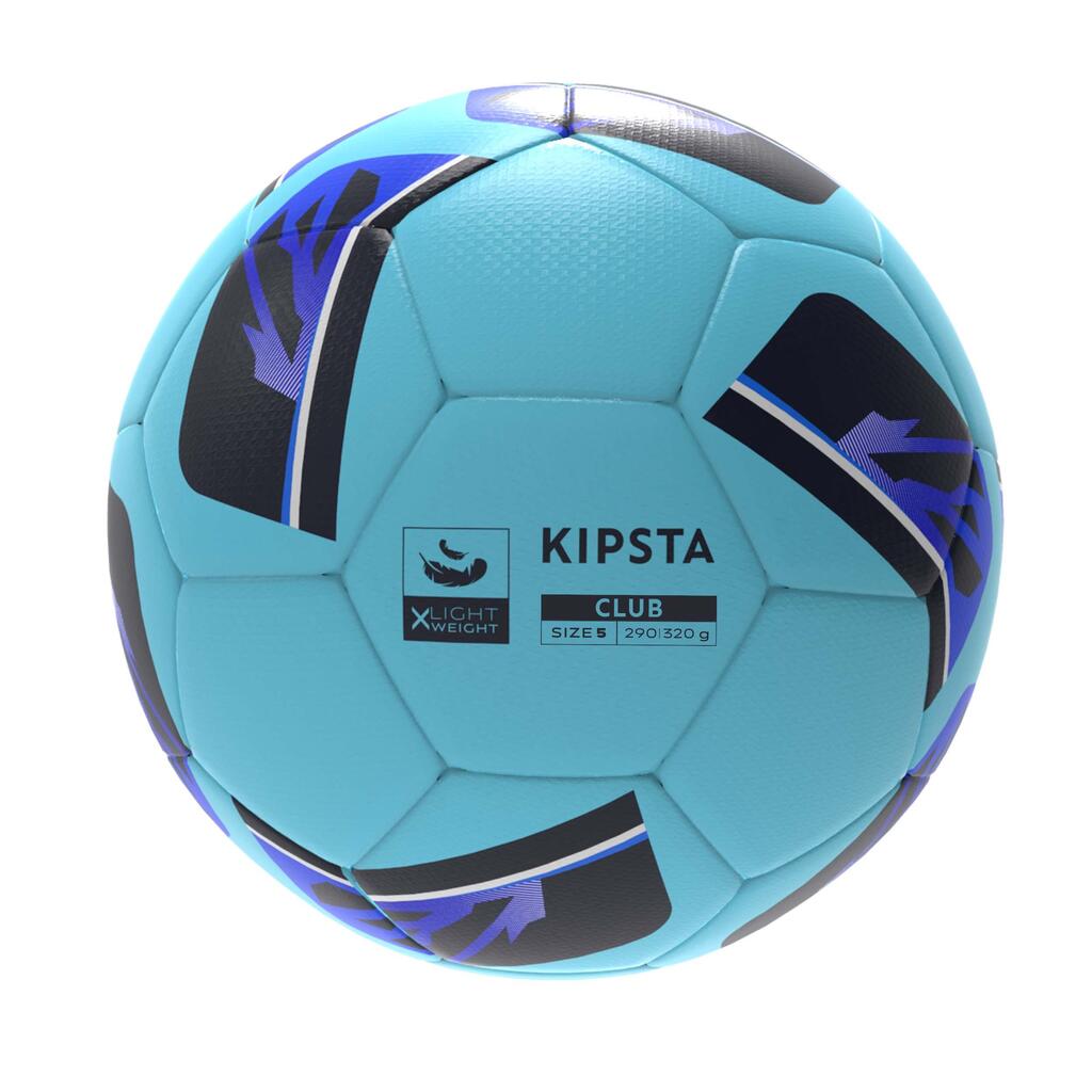 Futbalová lopta Hybride Club Ball X-Light veľkosť 5 biela