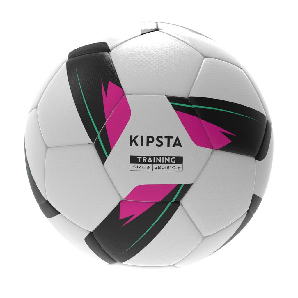 Ballon de football cousu machine training ball neige et brouillard t5 rouge