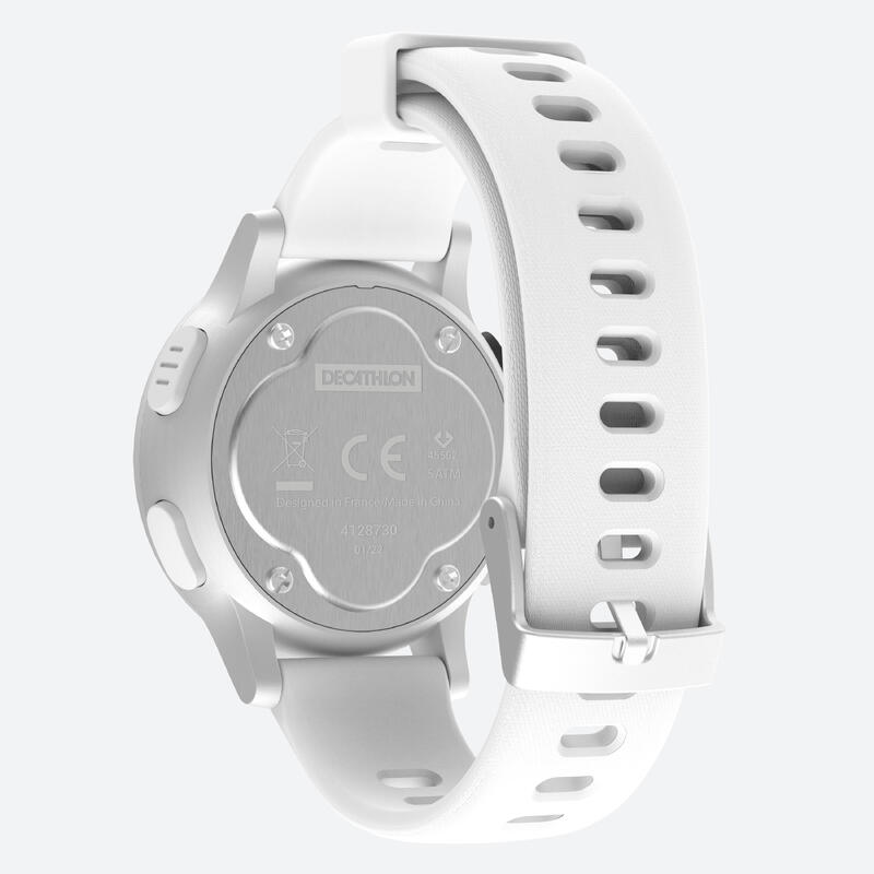 Běžecké hodinky se stopkami W500S bílé 