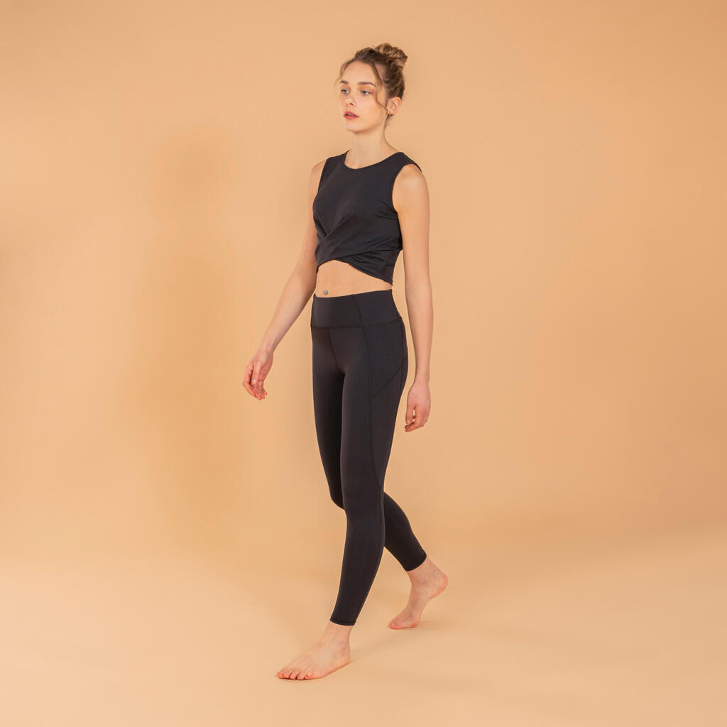 Yoga Crop Top Premium - Ecru