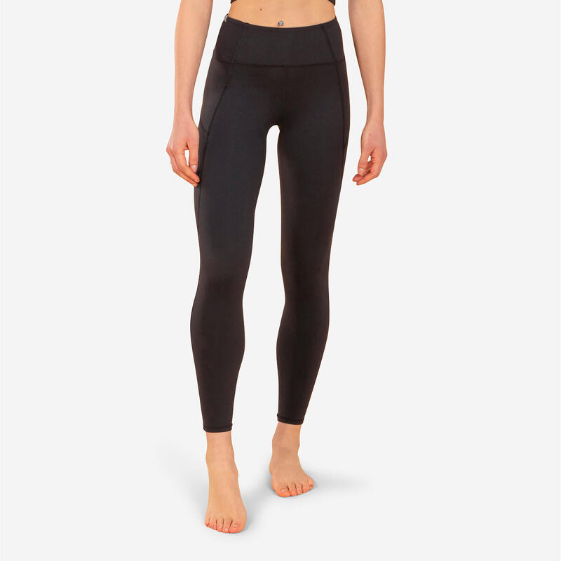 1 Pc Pantalon De Yoga Femme Noir Confortable Avec Pantalon Évasé, Mode en  ligne