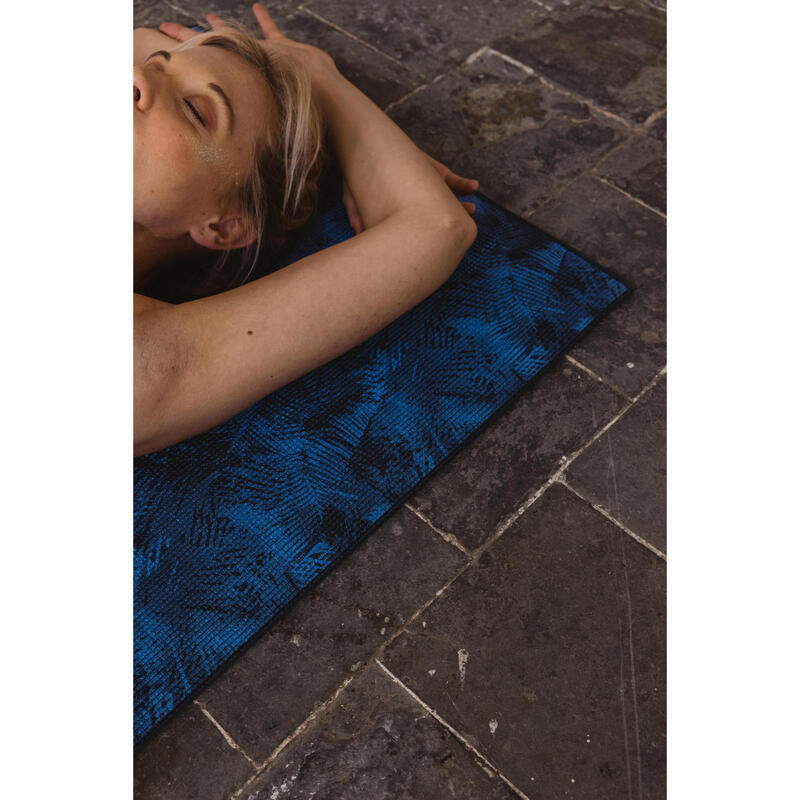 Yoga Matı - 8 mm - Koyu Mavi