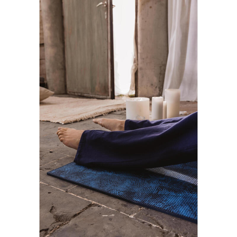 Yoga Matı - 8 mm - Koyu Mavi