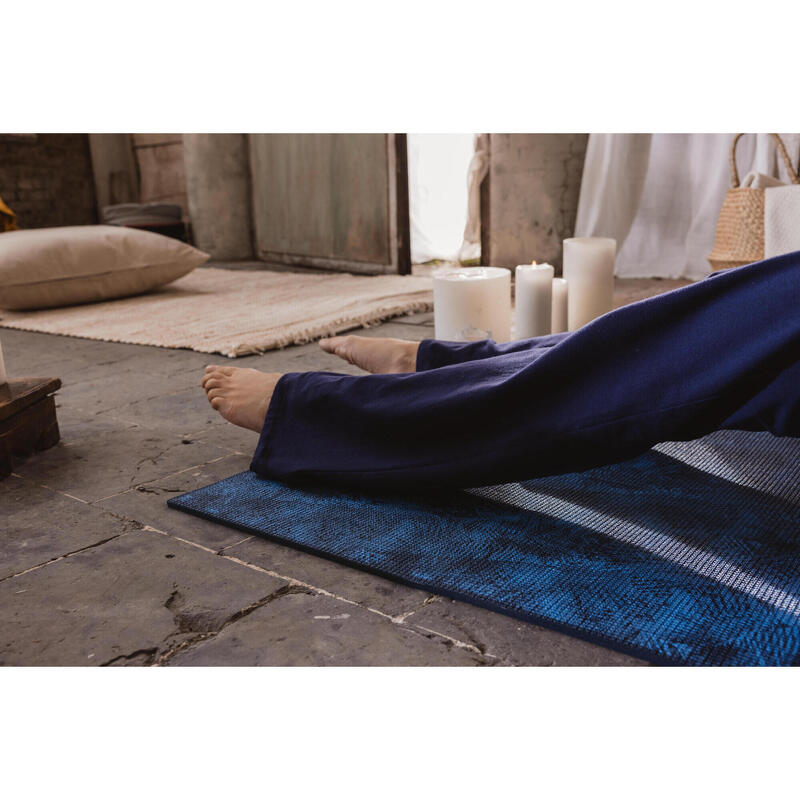 Yoga Matı - 8 mm - Koyu Mavi