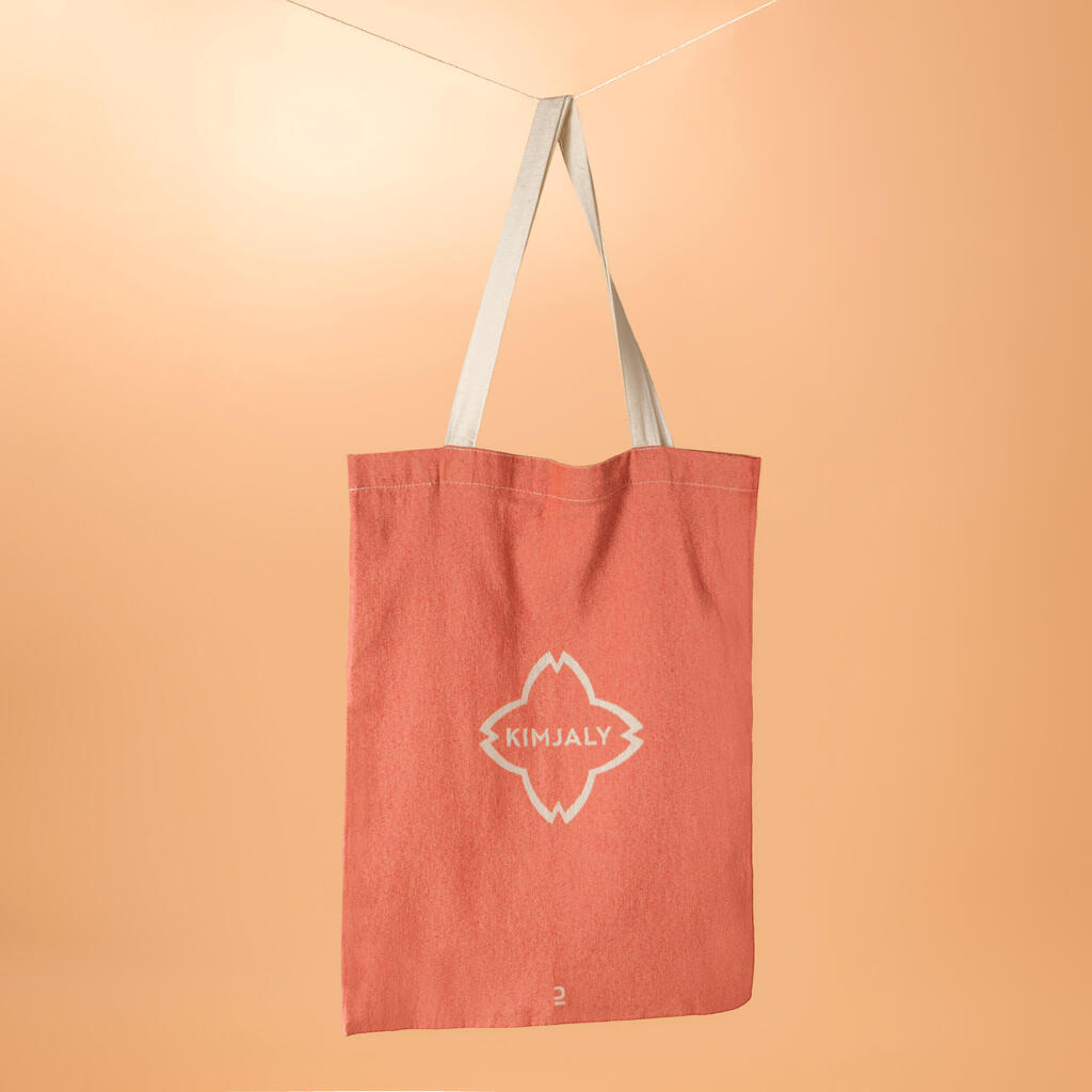 Tote Bag Yoga - orange/beige 