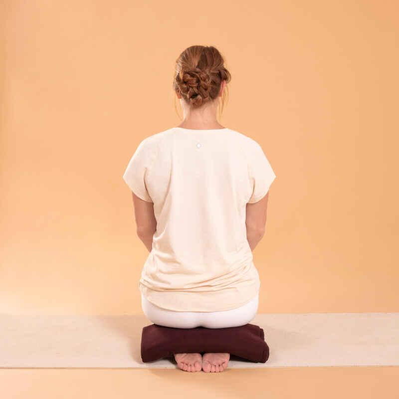 Yoga Blanket Burgundy Decathlon