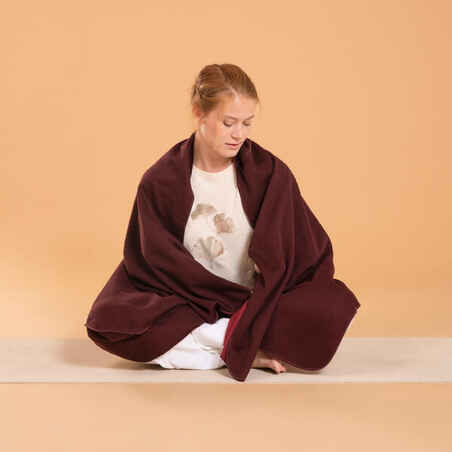 Yoga Blanket - Burgundy