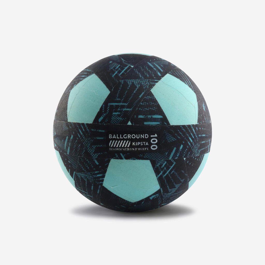 Futbola bumba “ballground 100”, zila/zila