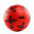 Foam bal Ballground 500 maat 4 rood/zwart