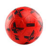 Foam voetbal Ballground 500 maat 4 rood en zwart