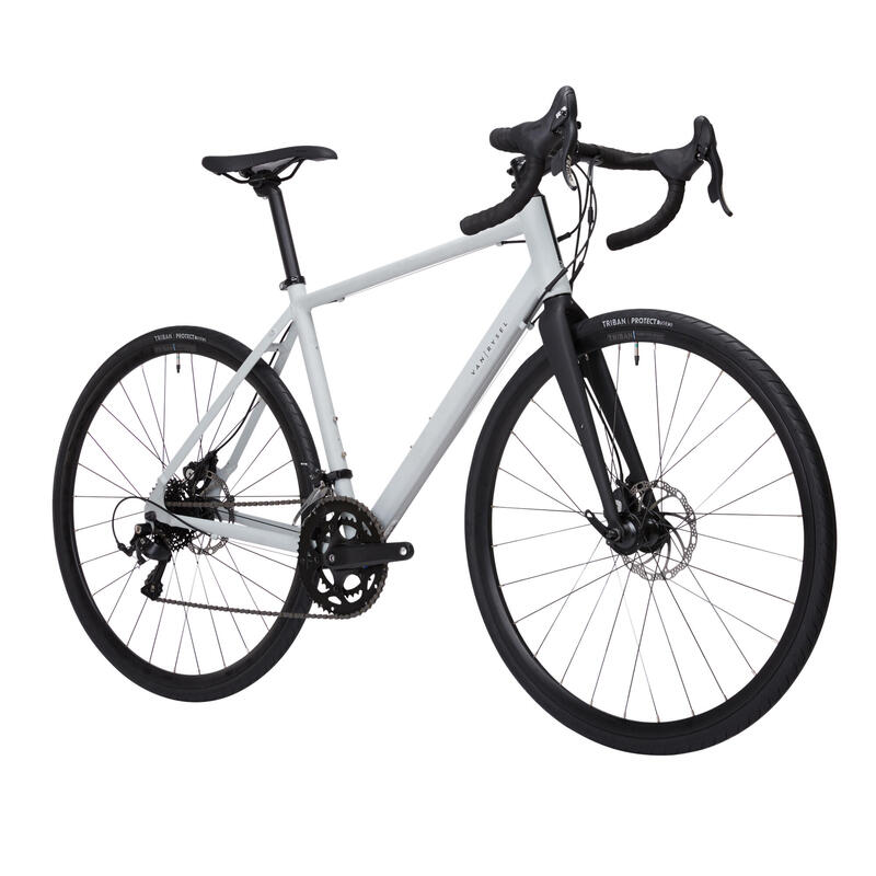 Road Cycling Bike RC 120 DISC LIGHT GREY