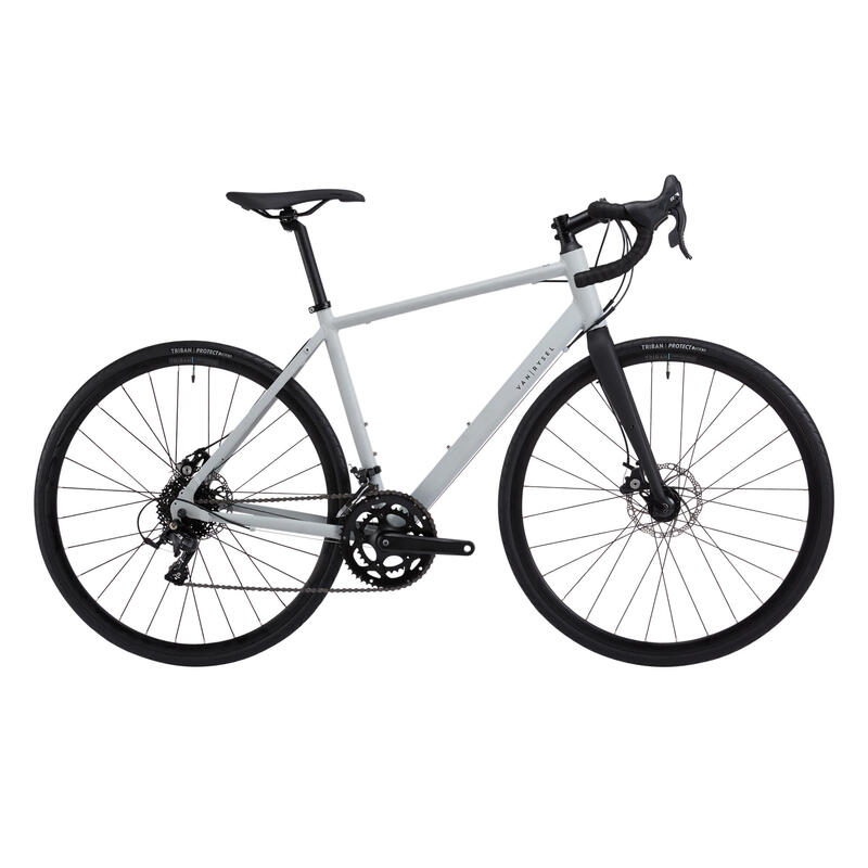 Road Cycling Bike RC 120 DISC LIGHT GREY