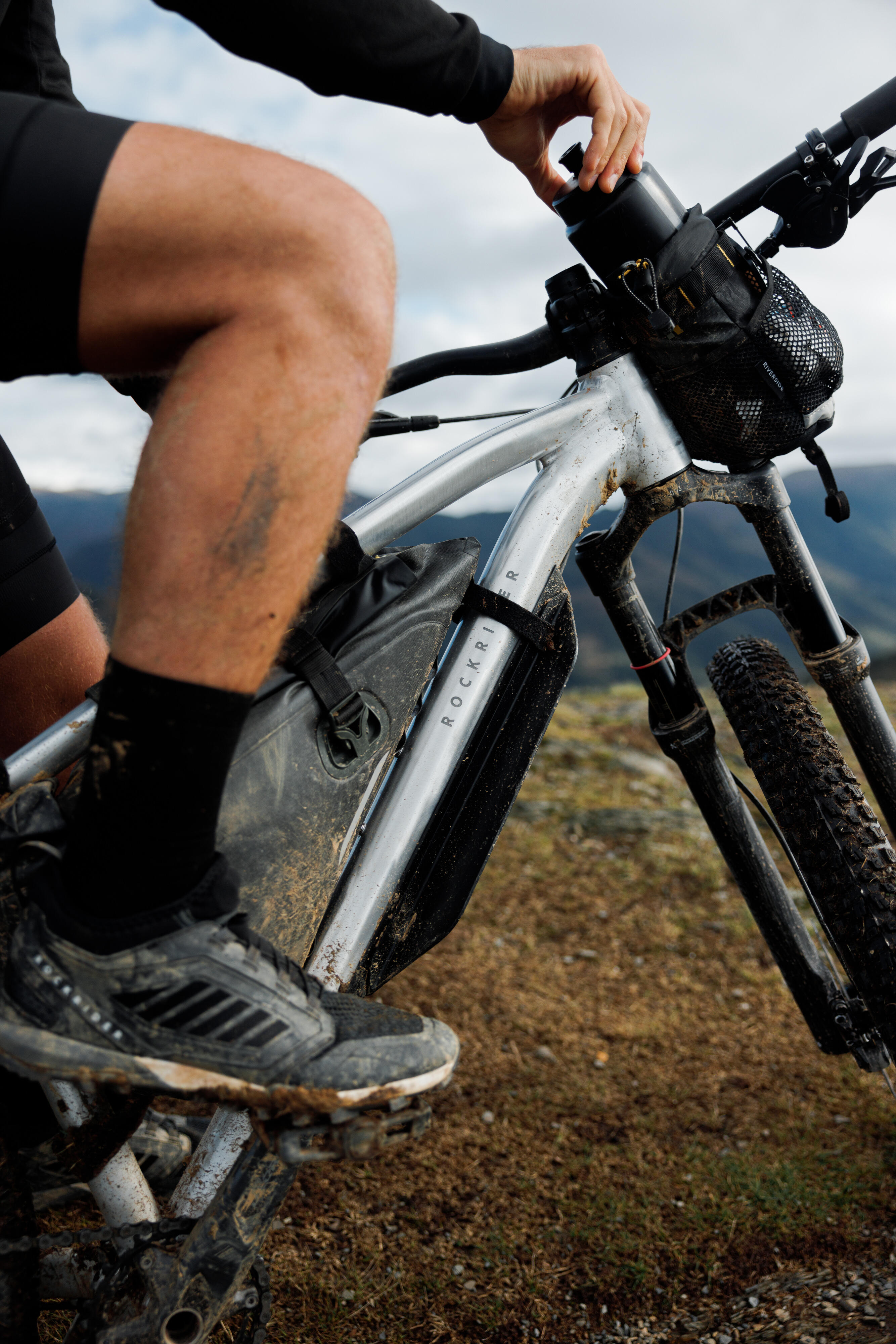 Garde-boue de vélo de montagne pour la protection du cadre - ROCKRIDER