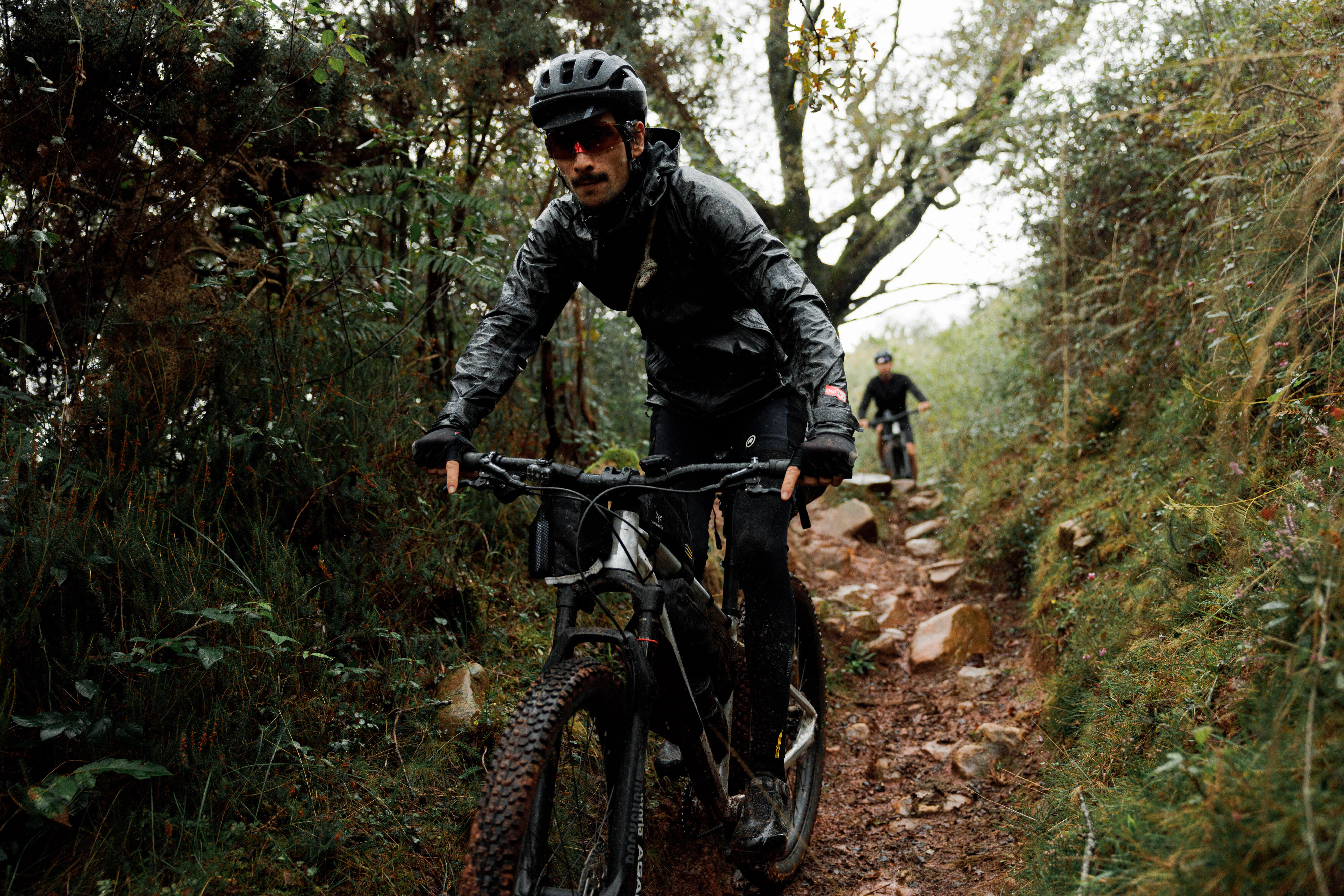 MT Bike Mudguard Frame - Black - ROCKRIDER