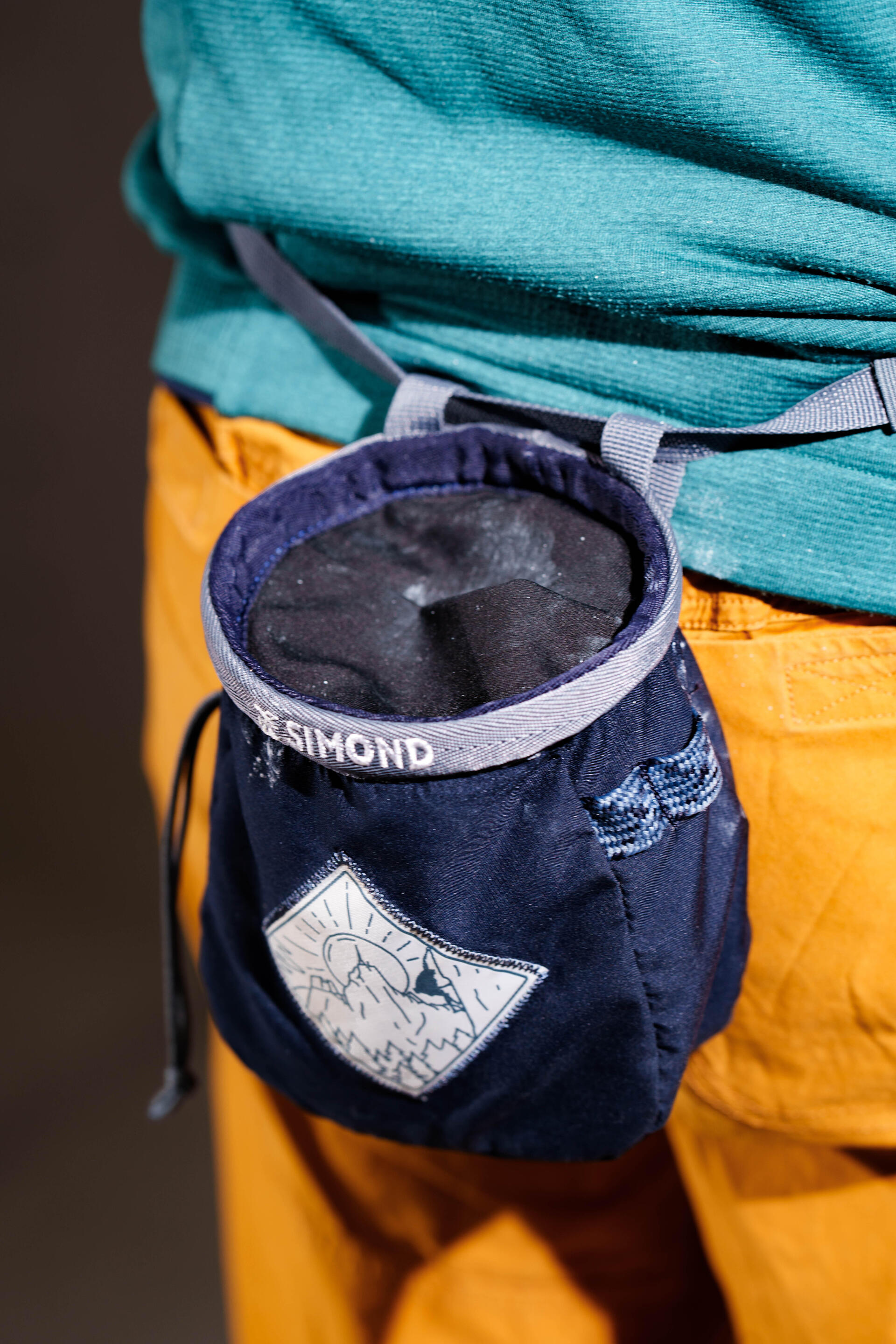 Climbing Chalk Bag Blue