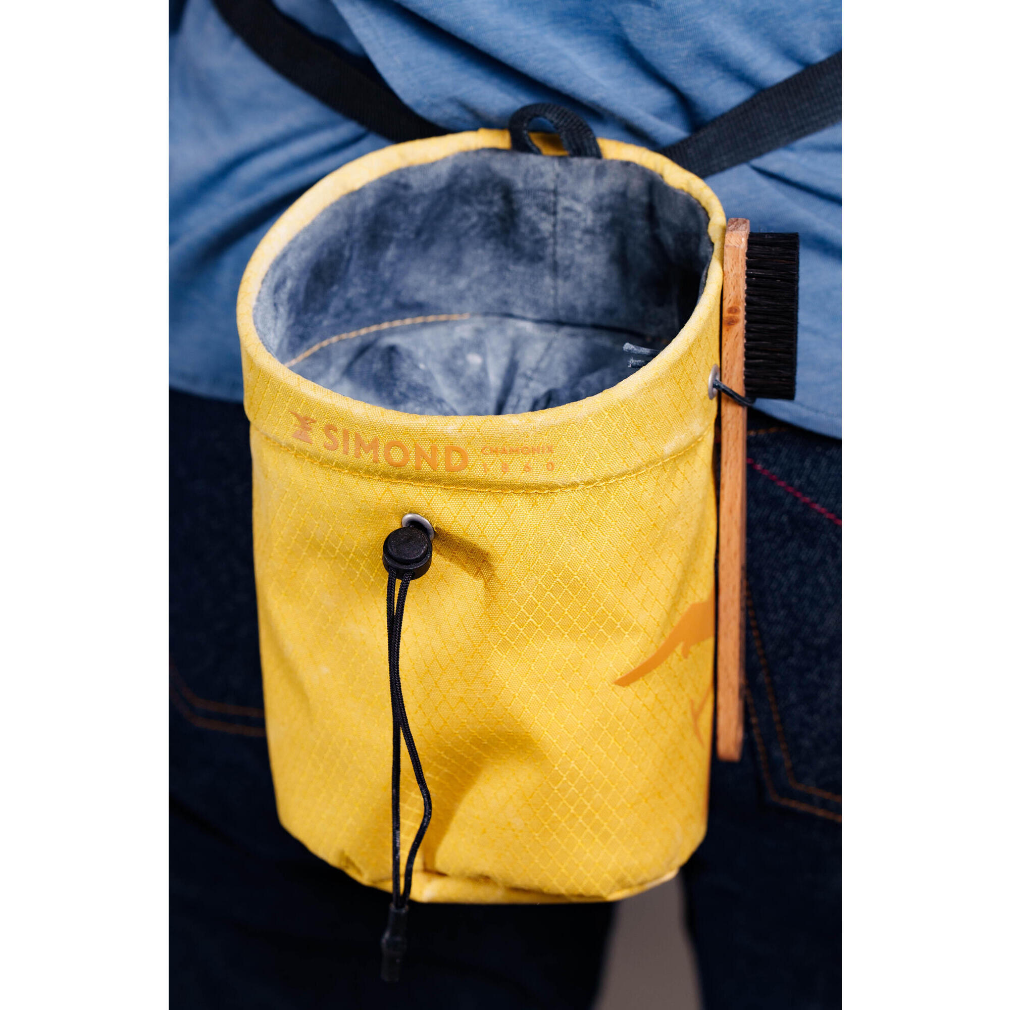 BORSA PER GESSO DA ARRAMPICATA - EDGE YELLOW