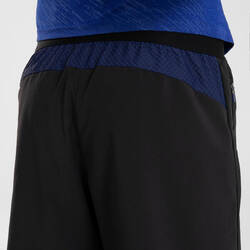 KIPRUN DRY+ boys' breathable running shorts - black/denim