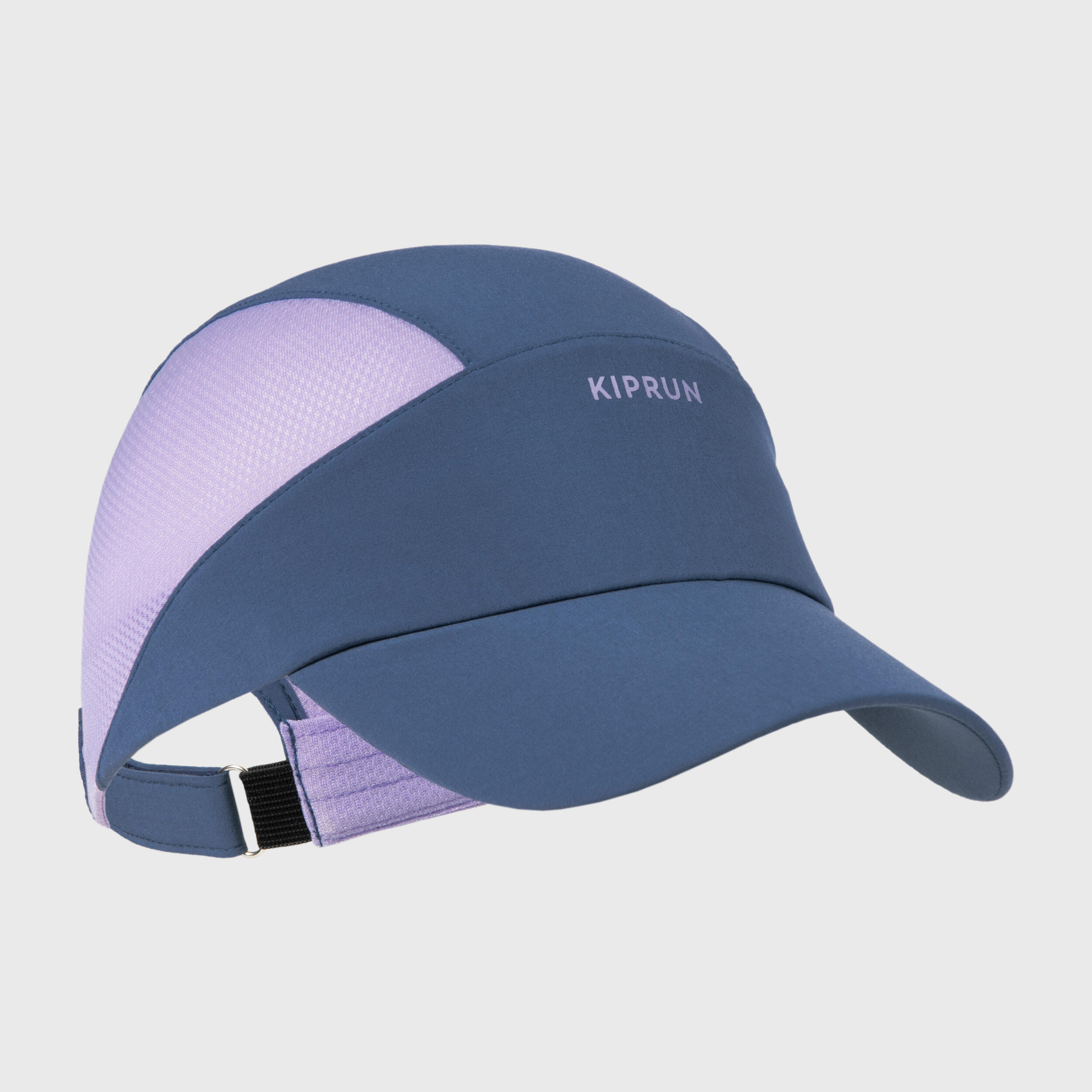 KIPRUN RUN DRY breathable children's running cap denim mauve