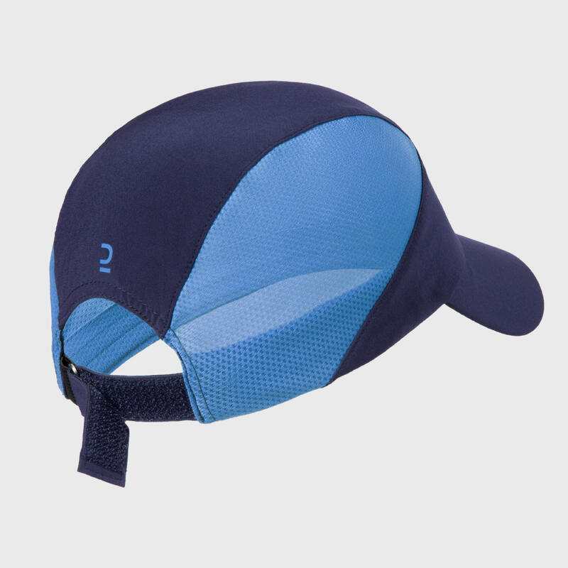 Lauf-Cap Schirmmütze Kinder atmungsaktiv - Run Dry dunkelblau 