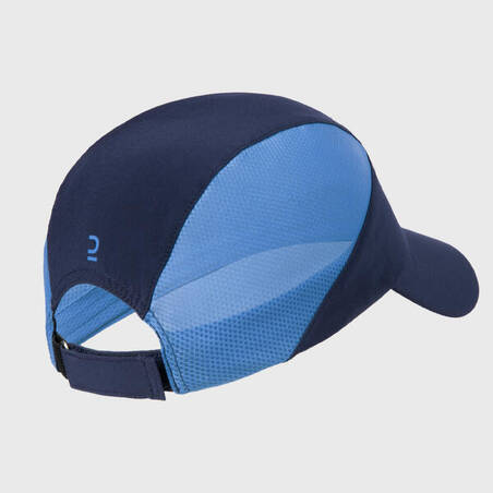 Topi Lari Breathable Anak-anak KIPRUN RUN DRY - Navy