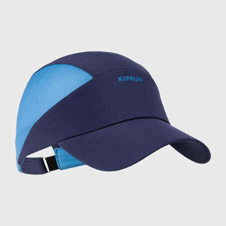 כובע ריצה נושם לריצה לילדים מדגם KIPRUN RUN DRY - כחול נייבי