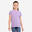 Dívčí běžecké tričko KIPRUN CARE fialové 