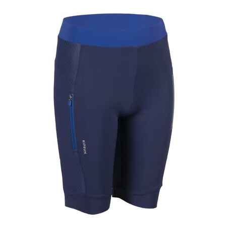 Kids' running shorts - KIPRUN DRY+ - navy blue indigo blue