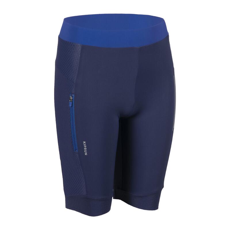 Bermudas de Corrida Criança - KIPRUN DRY+ azul marinho azul indigo