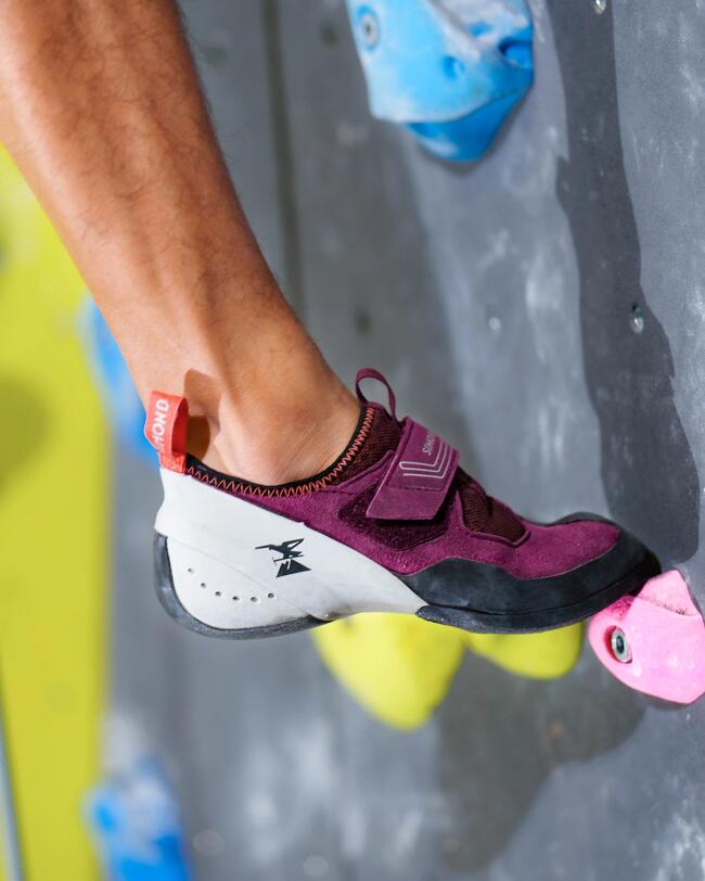 SCARPETTE ARRAMPICATA DONNA - VERTIKA SOFT BORDEAUX