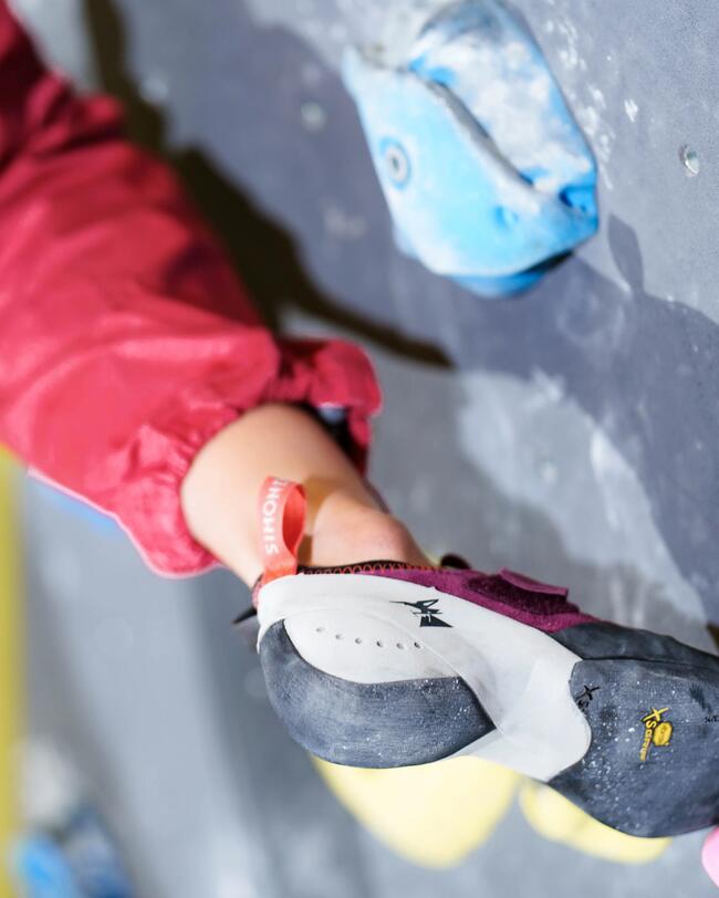 SCARPETTE ARRAMPICATA DONNA - VERTIKA SOFT BORDEAUX