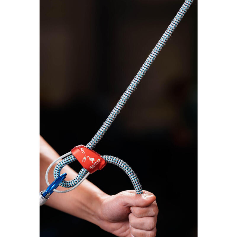 Schraubkarabiner Klettern Bergsteigen ‒ Rocky M Secure blau 